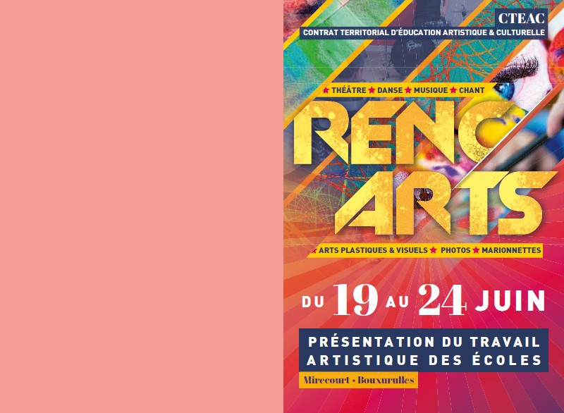 Du 19 au 24 juin : RENC’ARTS – Présentation du travail artistique des écoles