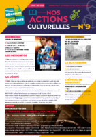 Programme de nos actions culturelle Janv-mai 2020