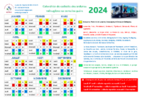 Calendrier 2024-paire